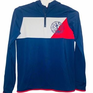 Lands' End Hooded Sail The 7 Seas Shirt Kids Sz M